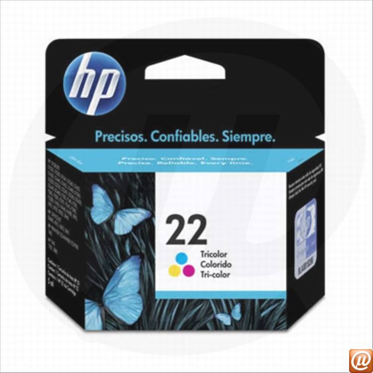 C9352AB - Cartucho de tinta original HP 22 Tricolor 5ml